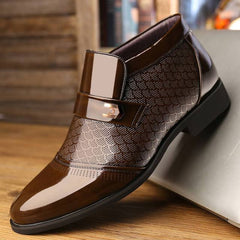 New Men Formal Shoes Leather