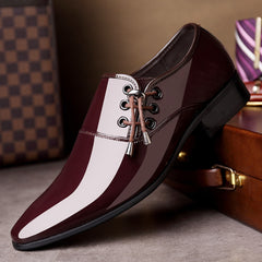 luxury Brand Men Classic Pointed Toe