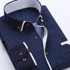 Big Size 4XL Men Dress Shirt 2016 New Arrival