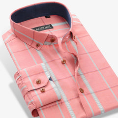 Standard-fit Button Down Gingham Shirts