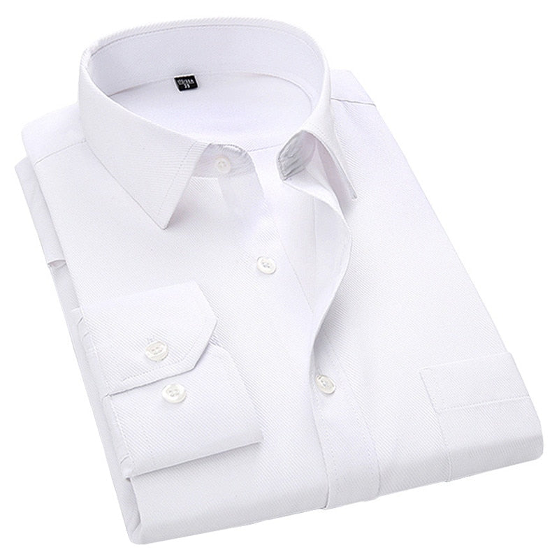 Smart Male Social Dress Shirts For Plus