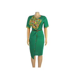 African Clothes Office Lady Dress African