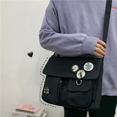 Canvas Diagonal Cross Bag Youth Fashion