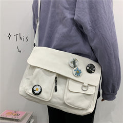 Canvas Diagonal Cross Bag Youth Fashion