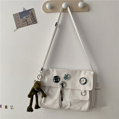 Canvas Diagonal Cross Bag Youth Fashion