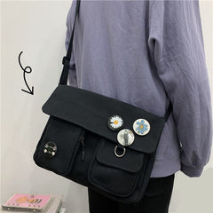 Canvas Diagonal Cross Bag Youth Fashion