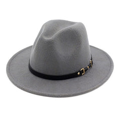 Winter Fashion Wool Fedora Hat For Women