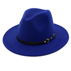 Winter Fashion Wool Fedora Hat For Women