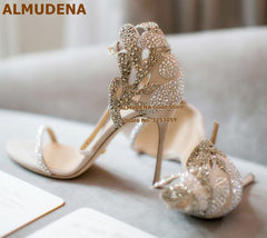 ALMUDENA Champagne Wedding Shoes