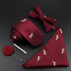 Men Tie For Groom Business Wedding Party