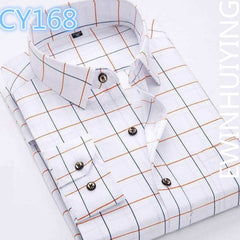 Fashion All-match Plaid Square Collar Shirts