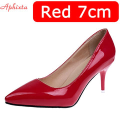 Aphixta 7cm Thin Heels Pumps Women