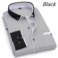 Fashion All-match Plaid Square Collar Shirts