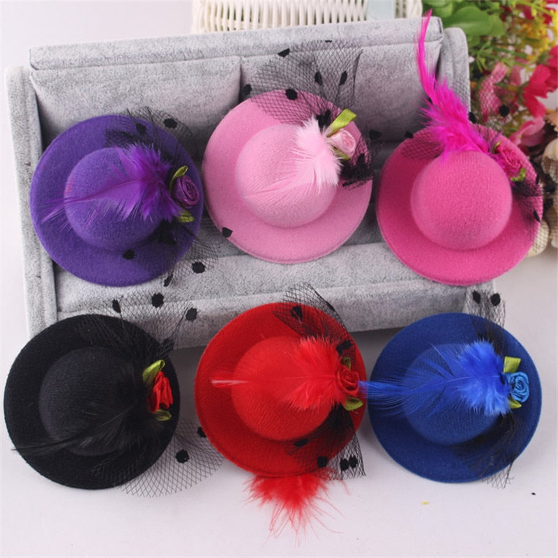 Hot Sale Cute Hat Barrettes Girls Party