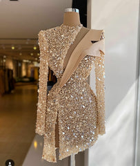 Luxury Sequined Cocktail Dresses