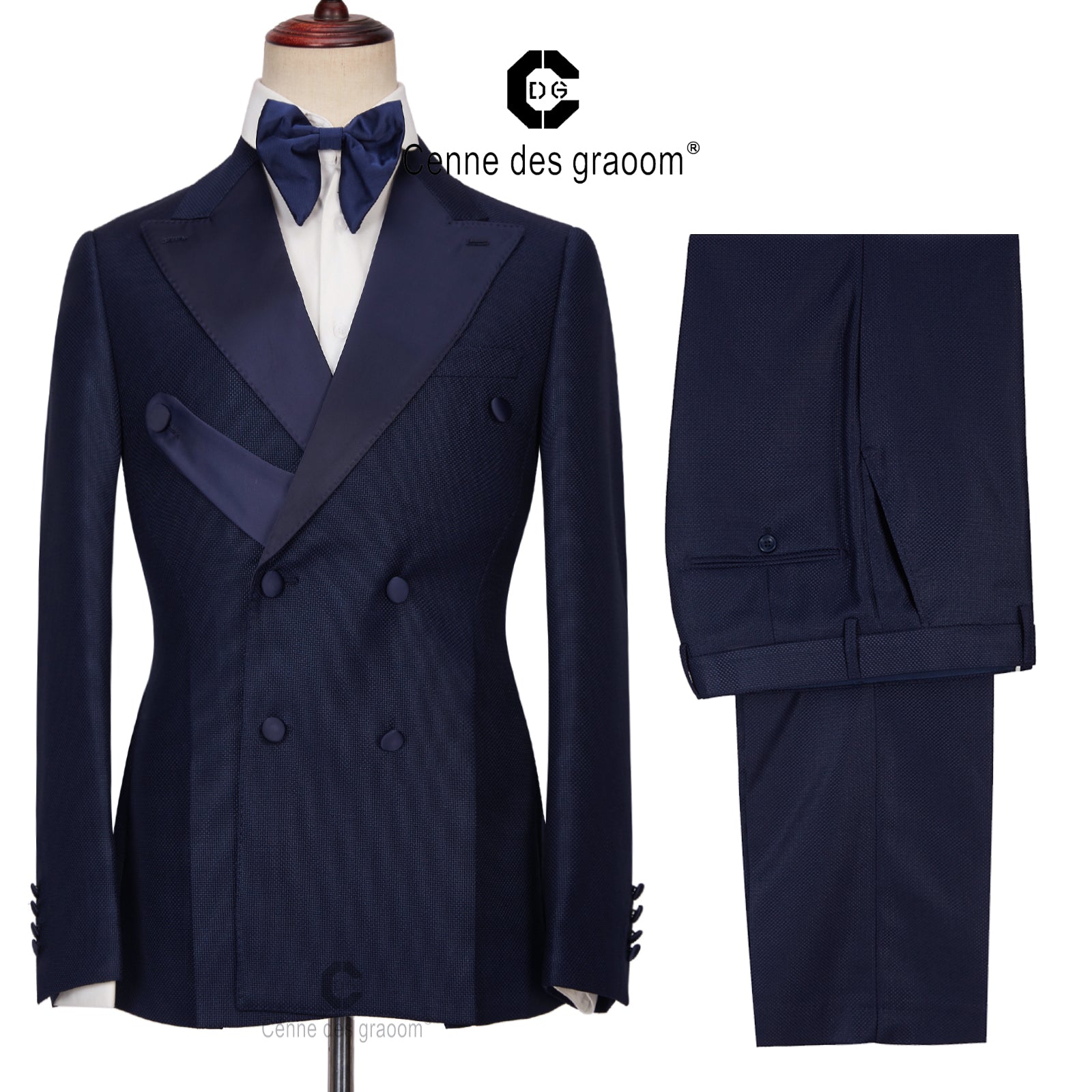 Cenne Des Graoom New Men Suits Tailor-Made