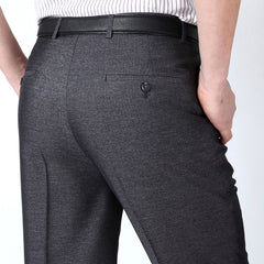 Double Pleated Classic Dress Pants Trousers