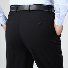 Double Pleated Classic Dress Pants Trousers