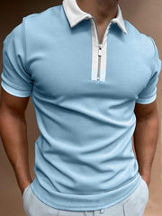 Polo Shirt 2021 Men Solid Polo Shirts Brand