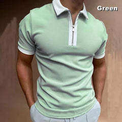 Polo Shirt 2021 Men Solid Polo Shirts Brand