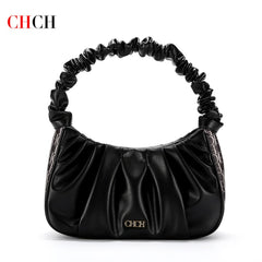 CHCH Fashion Pleated Handle Bags Women