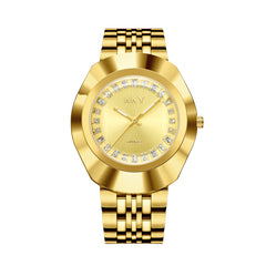 Golden Couple Luminous Quartz Watches Men Women