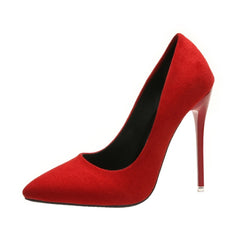 red gray ladies wedding shoes office