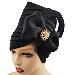 African Turbans Auto Gele Women Hat