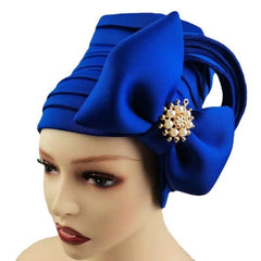 African Turbans Auto Gele Women Hat