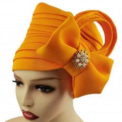 African Turbans Auto Gele Women Hat