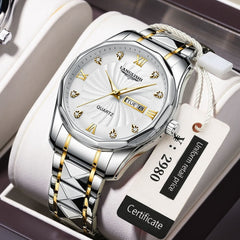 Men Quartz Mens Watches Waterproof