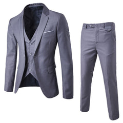 Men Spring 2 Pieces Classic Blazers