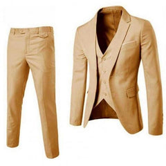 Men Spring 2 Pieces Classic Blazers