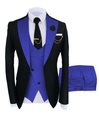 New Costume  Suit Groomsmen Regular Fit Tuxedo 3 Peice Set