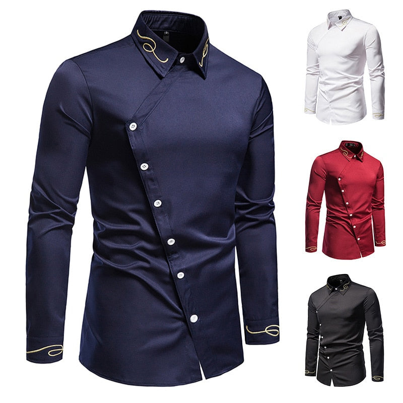 Shirt Western Shirt Slim Fit Social Dress