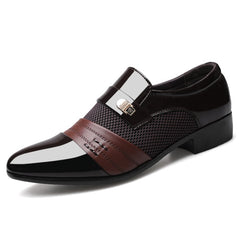 Men Leather Shoes Business Dress