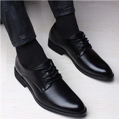 New Black Men Suit Shoes Party Men