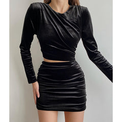 Dresses Women Hollow Out Bodycon Dress Polyester