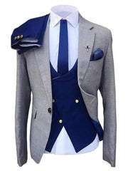 2022 New Fashion Suit For Man Gray Blazer