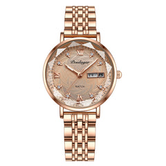 Luxury Rose Gold Watch Women Bracelet Watches