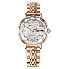 Luxury Rose Gold Watch Women Bracelet Watches