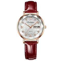 Luxury Rose Gold Watch Women Bracelet Watches