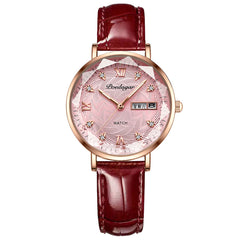 Luxury Rose Gold Watch Women Bracelet Watches