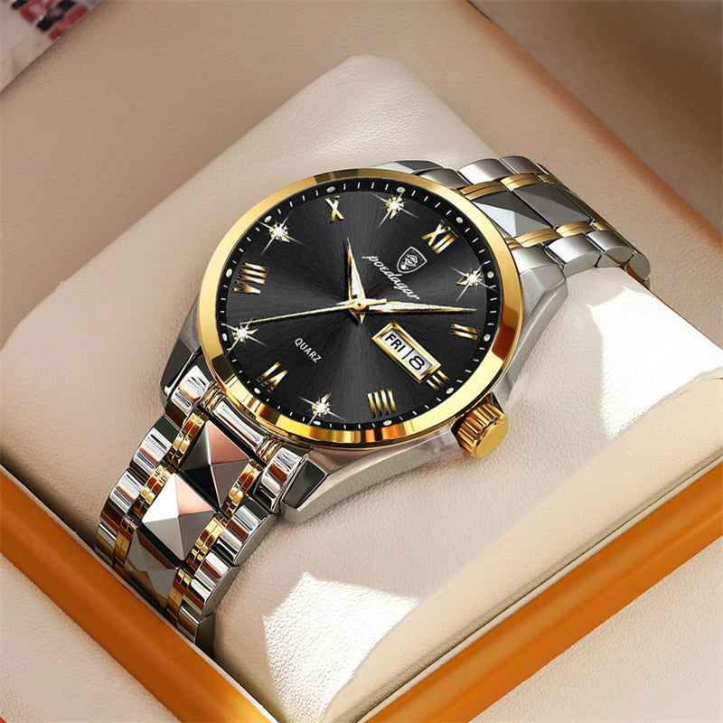 Mens Luxury Business Watches Stainless Steel