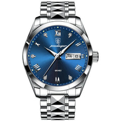 Mens Luxury Business Watches Stainless Steel