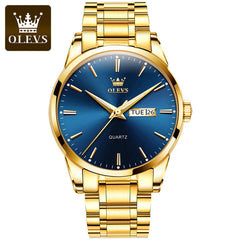 OLEVS Famous Brand Gold Luxury Men Watches