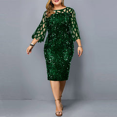 Plus Size Clothing For Women Midi Dress