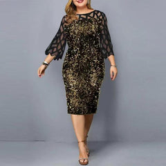 Plus Size Clothing For Women Midi Dress