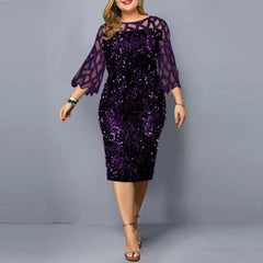 Plus Size Clothing For Women Midi Dress