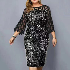 Plus Size Clothing For Women Midi Dress